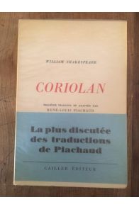 Coriolan, Traduction de Piachaud