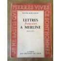 Lettres françaises à Merline 1919-1922