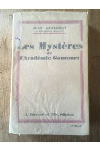 Les mystères de l'Académie Goncourt