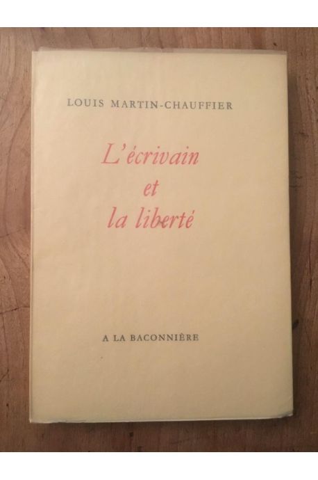 L'écrivain et la liberté