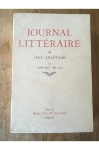 Journal Litteraire Tome 5 Janvier 1925-Juin 1927