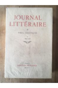 Journal littéraire Tome I, 1893-1906