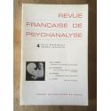 revue française de psychanalyse Tome 38, numéro 4