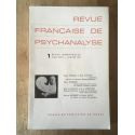 Revue française de psychanalyse Tome XXXVI, numéro 1