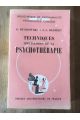 Techniques spécialisées de la psychothérapie