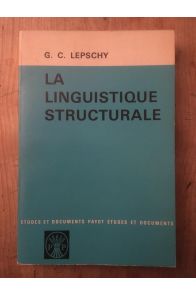 La linguistique structurale