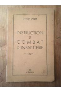 Instruction et Combat d'infanterie