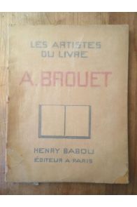 Les artistes du livres, Auguste Brouet