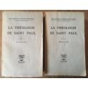 La Théologie de Saint Paul (2 volumes)