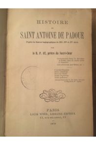 Histoire de Saint-Antoine de Padoue
