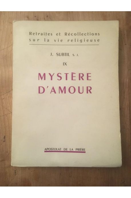 Mystère d'amour