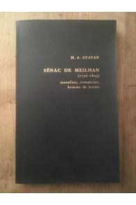 Gabriel Sénac de Meilhan (1736-1803) moraliste, romancier, homme de lettres