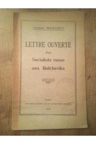 Lettre ouverte d'un Socialiste russe aux Bolcheviks