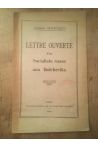 Lettre ouverte d'un Socialiste russe aux Bolcheviks