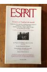 Revue Esprit Décembre 2000, L'envers et l'endroit du monde