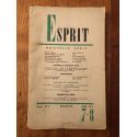 Revue Esprit Juillet-Aout 1959, Marxisme et philosophie