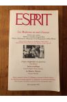 Revue Esprit Aout-Septembre 1997 Les modernes en mal d'amour