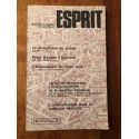 Revue Esprit Juillet-Aout 1981 Joyce - Peter Handke