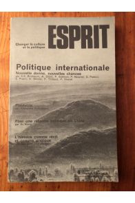 Revue Esprit Juin 1981, Politique Internationale