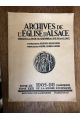 Archives de l'Eglise d'Alsace 1965-66