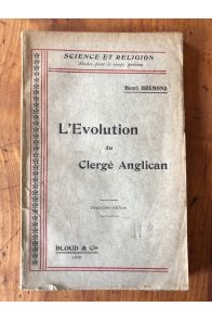 L'évolution du Clergé Anglican