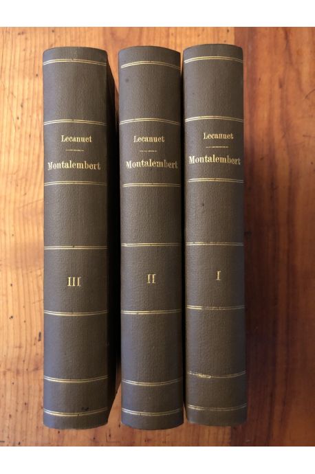 Montalembert (3 volumes complet)
