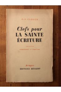 Clefs pour la Sainte Ecriture