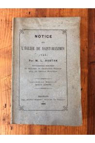 Notice sur l'Eglise de Saint-Maximin (Var)