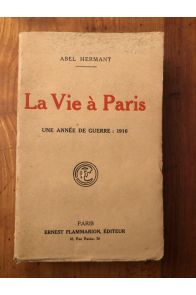 La vie à Paris (1916)