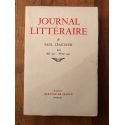 Journal littéraire tome XII, Mai 1937 - Février 1940
