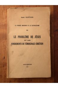 La pensée moderne et le catholicisme, Tome VI