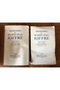 Mémoires du Maréchal Joffre 1910-1917 (2 volumes)