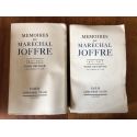 Mémoires du Maréchal Joffre 1910-1917 (2 volumes)