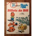 Boule et Bill, numéro 21, Billets de Bill