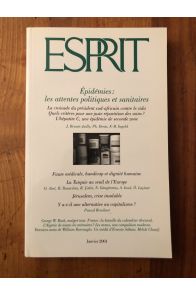 Esprit Janvier 2001, Epidémies : les attentes politiques et sanitaires