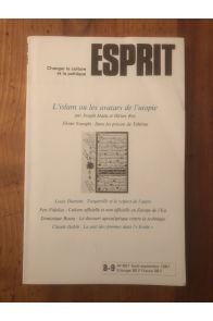 Revue Esprit Aout-Septembre 1987 L'islam ou les avatars de l'utopie