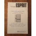 Revue Esprit Aout-Septembre 1987 L'islam ou les avatars de l'utopie