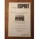 Revue Esprit Décembre 1987 Les déplacements géographiques du catholicisme