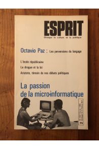 Revue Esprit Février 1985, La passion de la micro-informatique