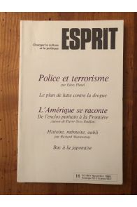 Revue Esprit Novembre 1986