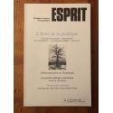 Revue Esprit Mars 1987 L'hiver de la politique