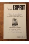 Revue Esprit Mars 1987 L'hiver de la politique