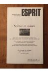 Revue Esprit Juillet 1987 Science et culture