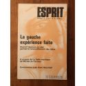 Revue Esprit Décembre 1983, La gauche expérience faite