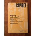 Revue Esprit Mars 1984 Mainmise sur la culture ?