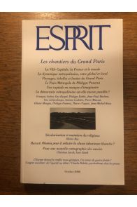 Revue Esprit Octobre 2008, Les chantiers du Grand Paris