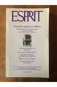 Revue Esprit Décembre 1993 Nouveaux regards sur Athènes