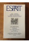 Revue Esprit Juin 1990 Juifs-Chrétiens éloge du franc-parler