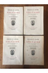 Romans et contes de Voltaire (Complet en 4 volumes)
