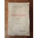 Discours 1910-1913